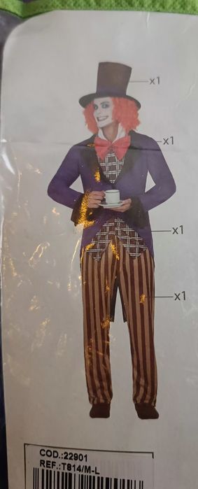 Fato de Carnaval/Halloween Homem
