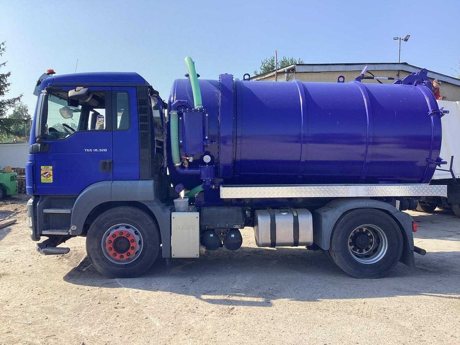 Beczka asenizacyjna 12.5m3 , JUROP RV360 SCANIA