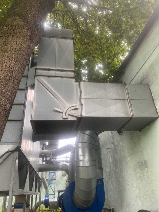 Linia odpylajaca i wentylatory  firmy JKF