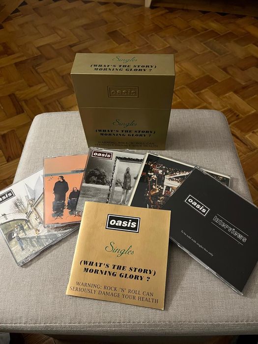 Oasis (What's The Story) Morning Glory? Singles Box - Como nova