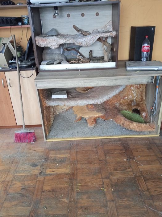 Terrarium duże 150×80x80 drugie gratis