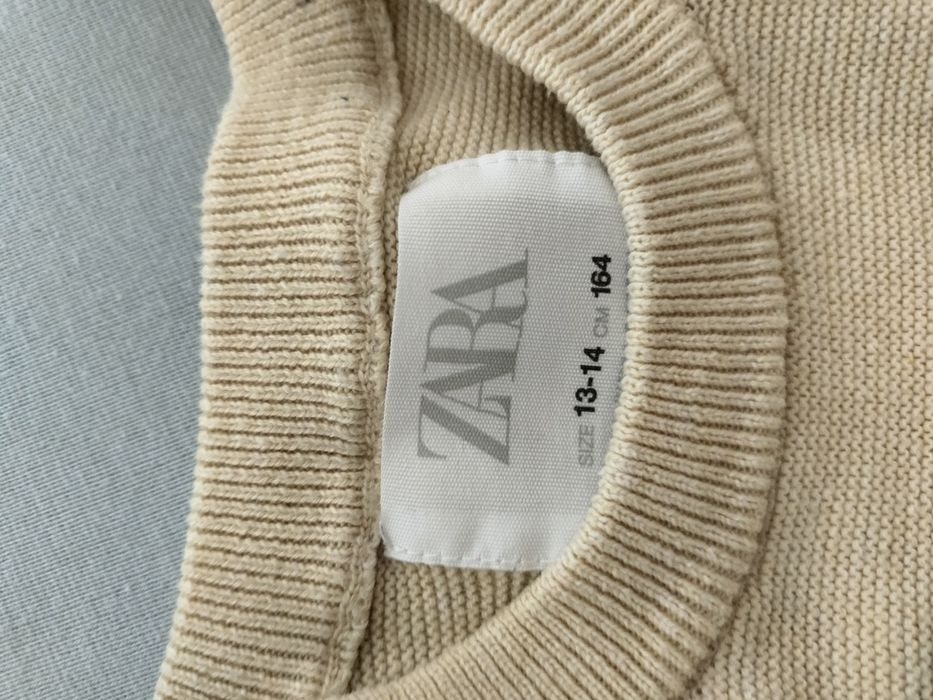 Bawełniany sweter ZARA 152