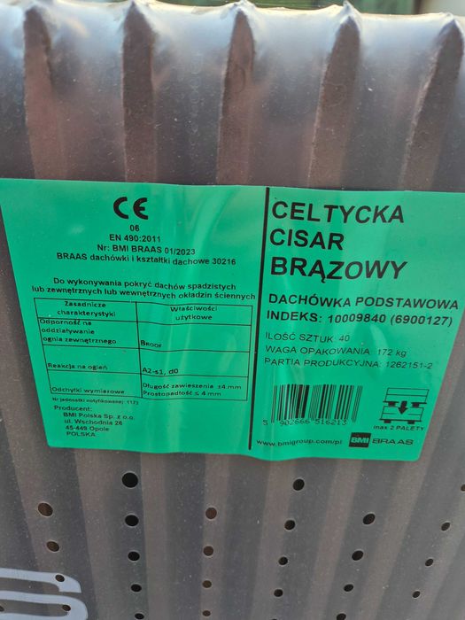 Dachówka BRAAS Cisar Brąz