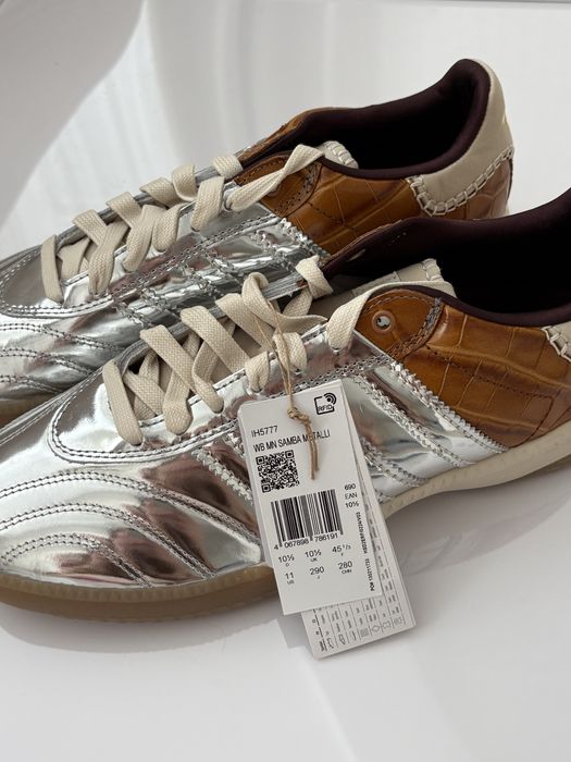Оригінальні Adidas x Wales Bonner MN Samba Mettalic