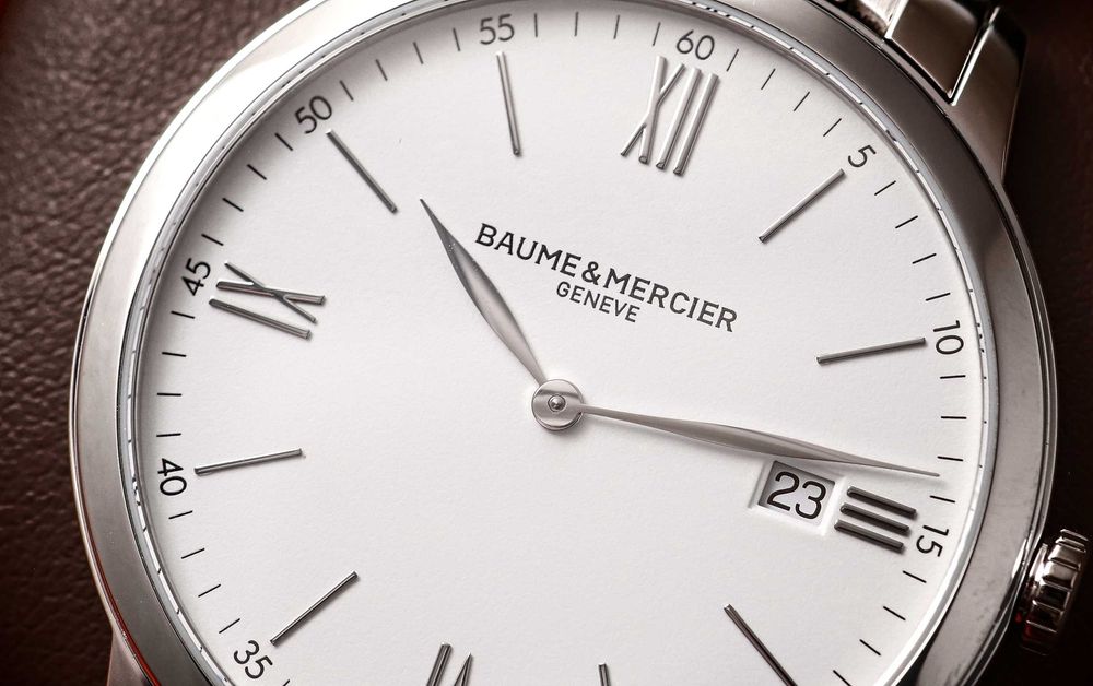 Baume & Mercier M0A10354 Classima 10354 - 40mm Elegancki Zegarek Męski