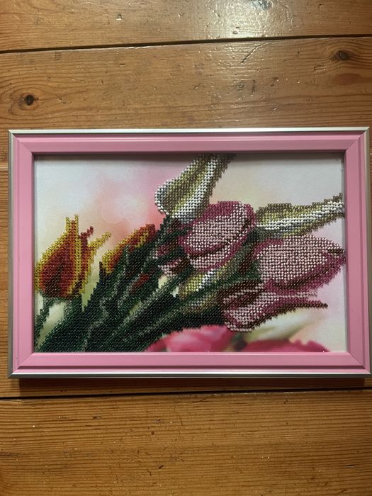 Вишита бісером картина