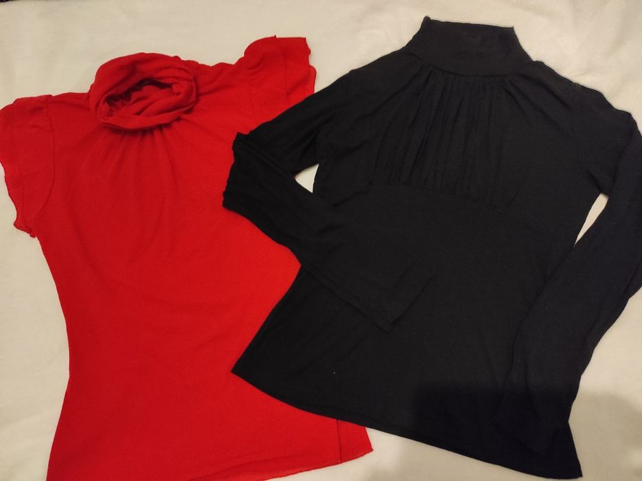 Golfy świąteczne czerwony i czarny