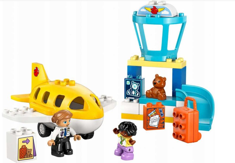 LEGO DUPLO 10443 PIERWSZY raz na lotnisku