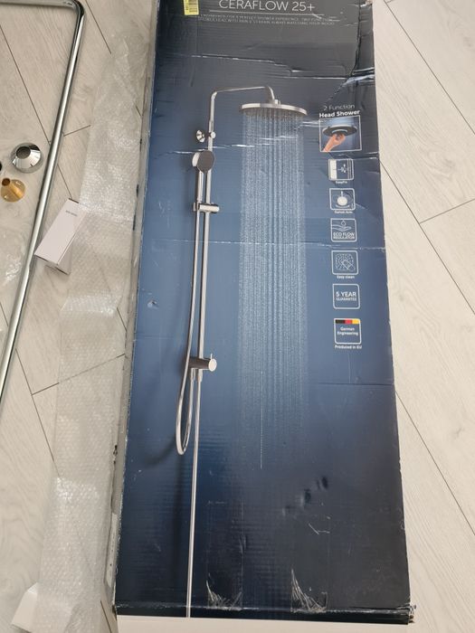 Komplet  prysznicowy Ideal Standard Ceraflow 25+ bateria Connect Blue