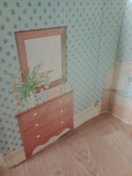 Diarama domek vintage