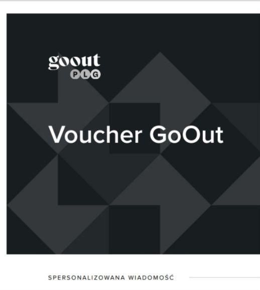 Voucher GoOut na 520zł