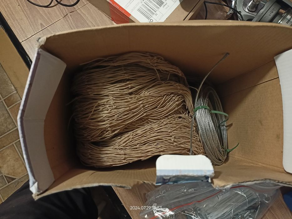 Siatka balkonowa 5x3M nówka