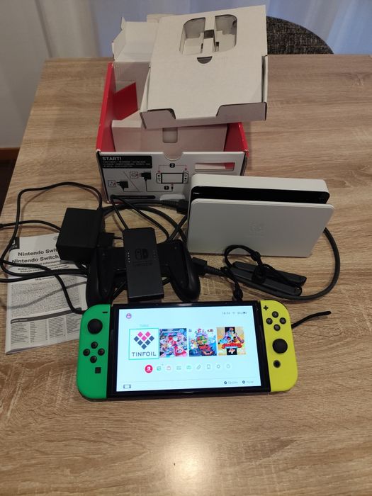 Nintendo Switch OLED Desbloqueada