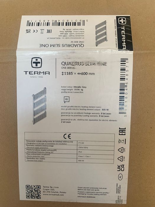 Grzejnik elektryczny Terma