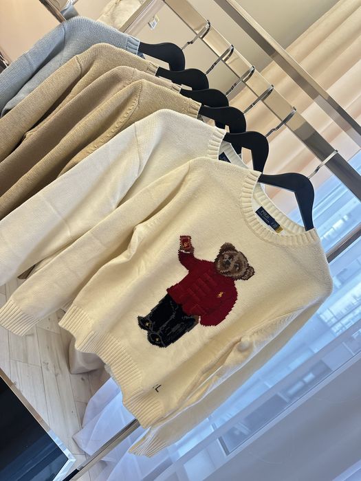 Светрики чорний/червоний/молочний унісекс НОВІ Polo Ralph Lauren