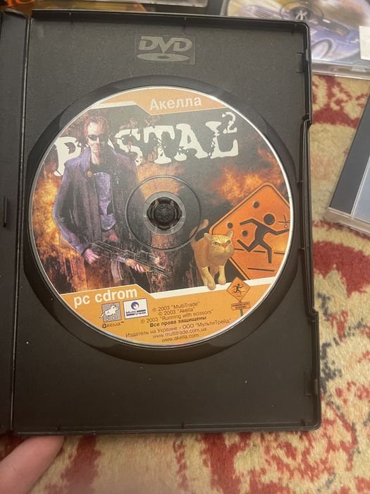 Ретро гра Postal 2 PC CD-ROM Акелла (2003) ліцензія Постал 2