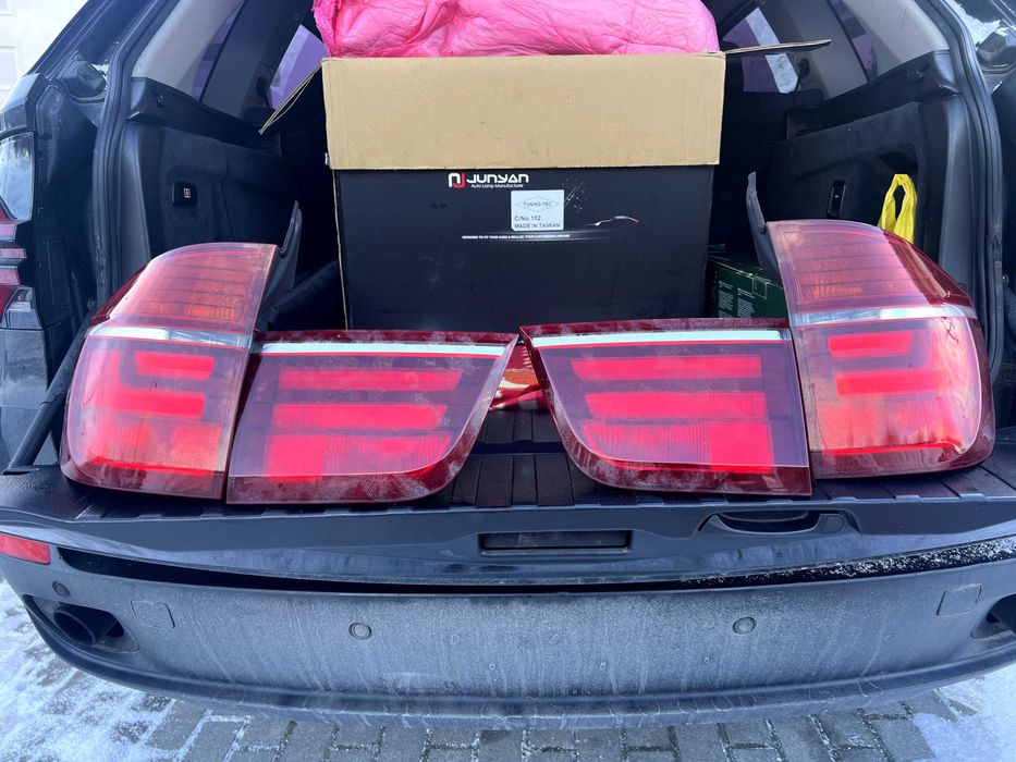 Lampy tylne LED - BMW X5 E70 - komplet