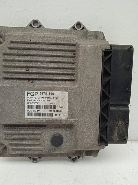 CENTRALINA MOTOR UCE FIAT DOBLO LIMUSINA 2007