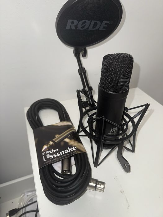 RODE NT1 - mikrofon studyjny + przewód XLR