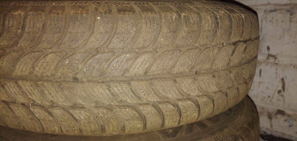 Продам шины с дисками 185/80 r14 114.3 chevrolet lacetti mitsubishi