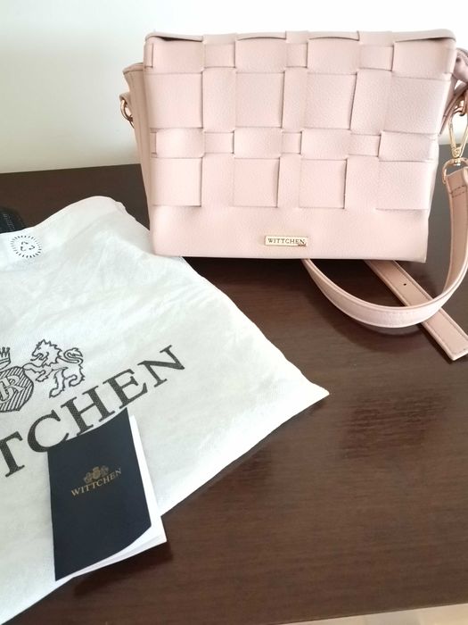 Listonoszka Wittchen  pudrowy  róż w bardzo dobrym stanie