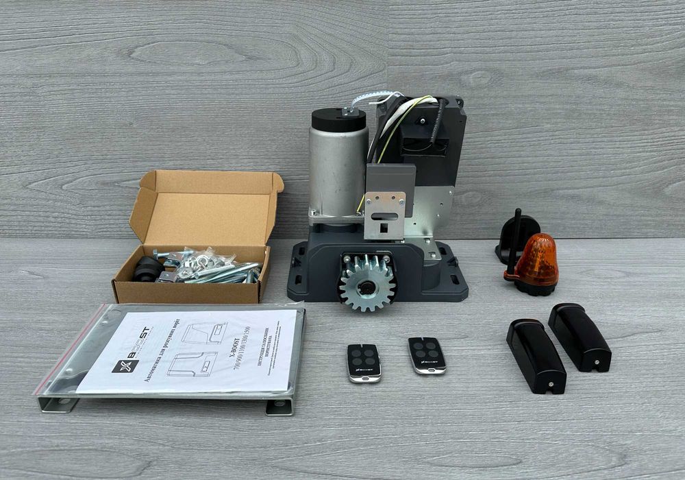 Автоматика для сдвижных ворот XBOOST ES 700, Привод на откатные ворота