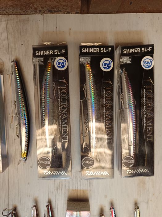 Amostras pesca spinning Duo, Daiwas...