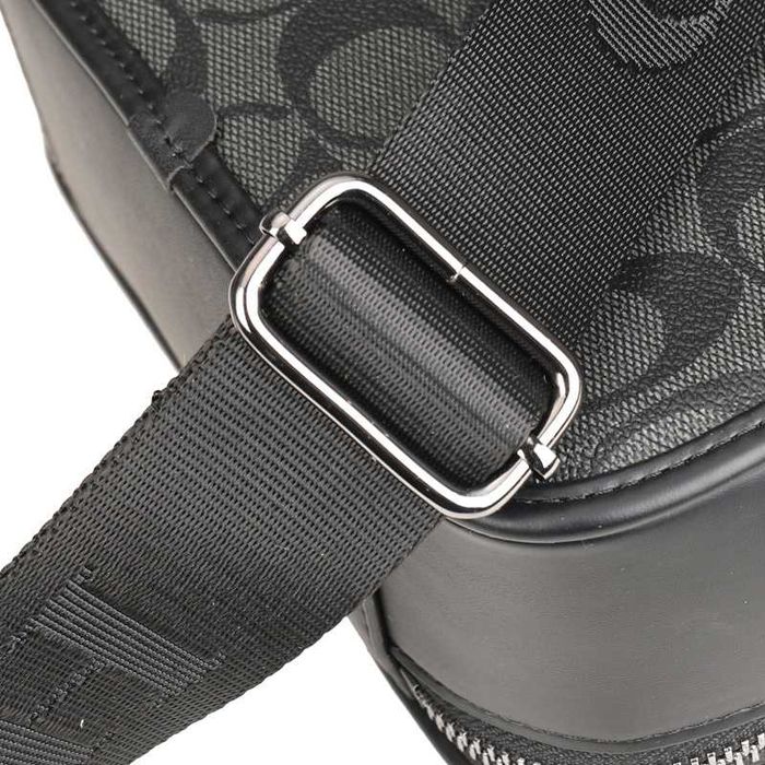 Сумка Coach чоловіча через плече, барсетка Коуч месенджер, Коач