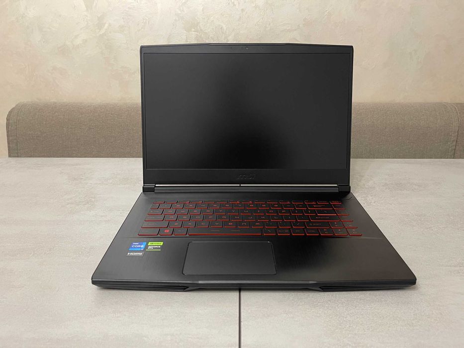 Ігровий ноутбук MSI Thin 15 GF63, i7-12650H, 16GB, 512GB, RTX 4060 8GB