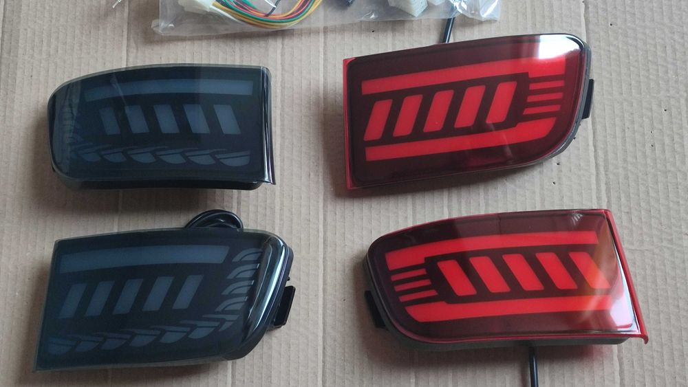 Габариты заднего бампера Toyota Land Cruiser Prado 120 (03-09)