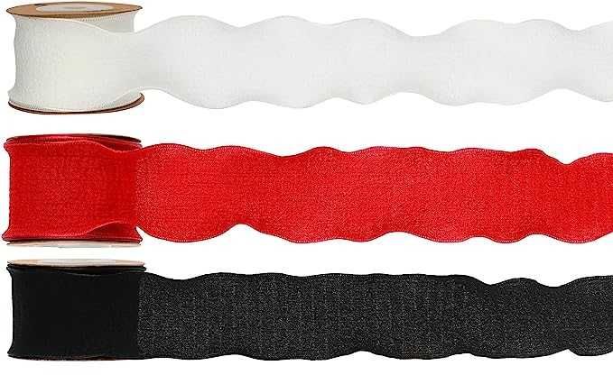 3 rolki wstążka prezentowa satynowa, 4 cm x 7,2 m