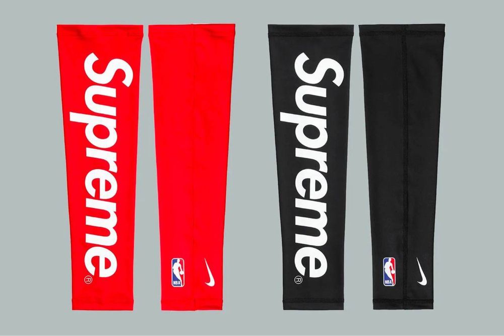ウォーキング・ランニングウェア Supreme NIKE NBA Shooting Sleeve Рукава Supreme x NBA Sleeve Red & Black (2 Pack): 3 590 грн