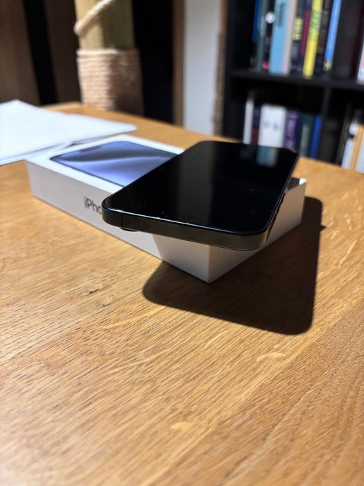 iPhone 15 pro max, stan idealny, titanium blue 256gb, bateria 86%
