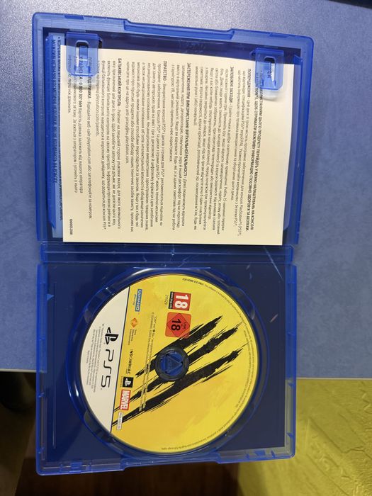 Wolverine PS 5 диск
