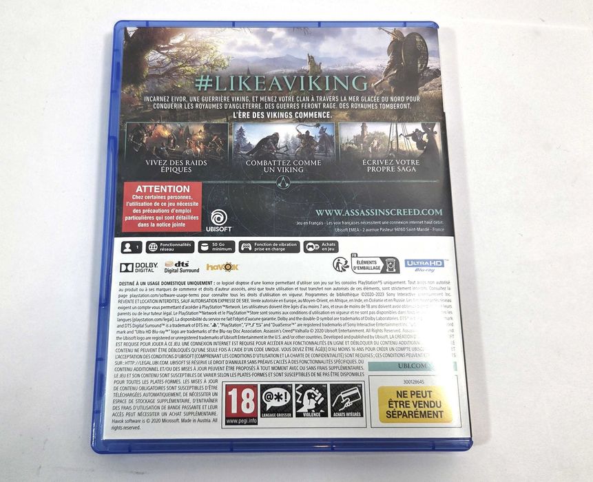 gra na PS5 Assassins creed VALHALLA