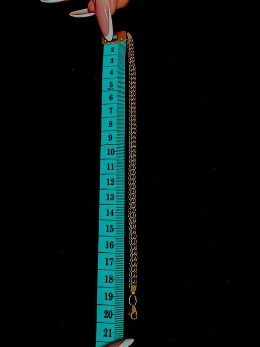 Золотий браслет 20см 585 проба 
Довжина: 20 см
 Вага: 4.15 г
Проба: 585

 Дуже гарний, з  надійним плетінням. 
Як новий, підійде як для себе/на подару