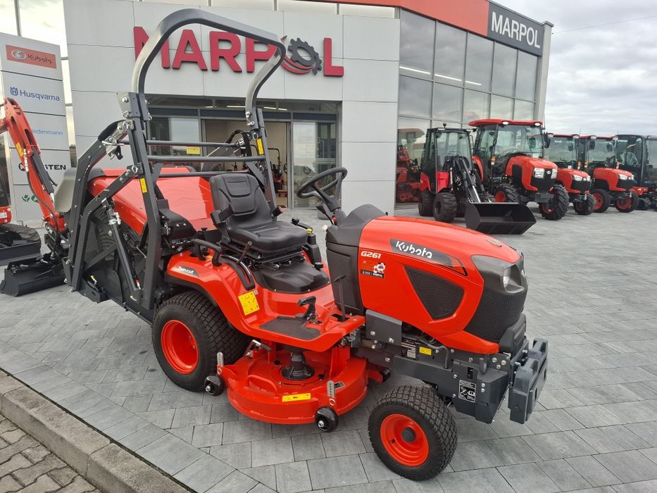 OFERTA SPECJALNA! KUBOTA G261HD, 640L profesjonalna kosiarka komunalna