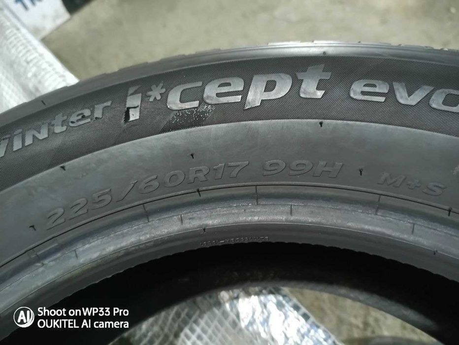 *Шини Hankook 225/60R17. 2шт. Зима 2024р (0761)