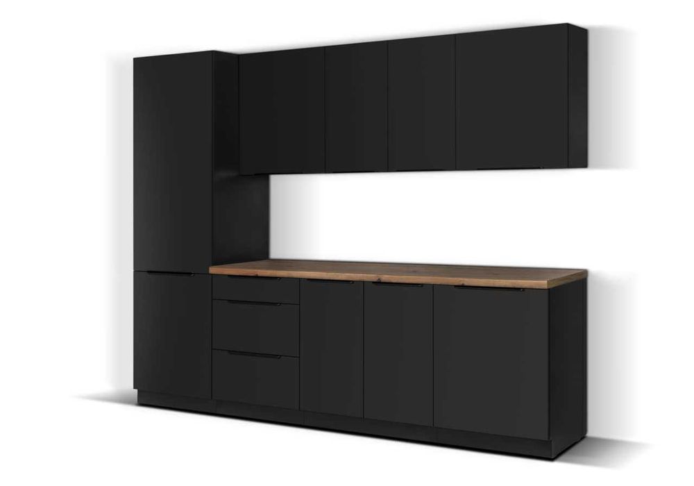 Zestaw "B" mebli kuchennych Arona/Siena 260cm modułowe pod wymiar