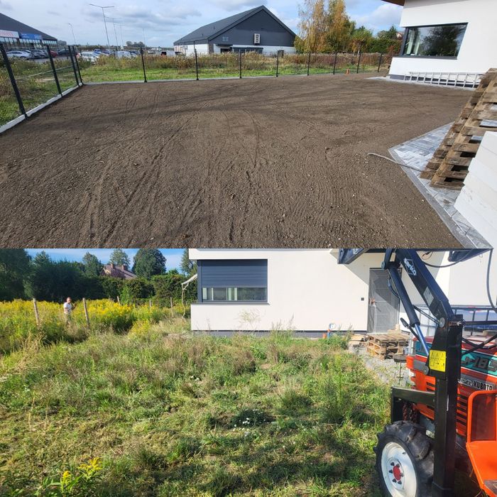 Uslugi Ogrodnicze Rębak, koparka, glebogryzarka, koszenie, przekopywan