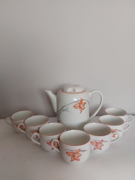 Serwis zestaw porcelanowy Karolina