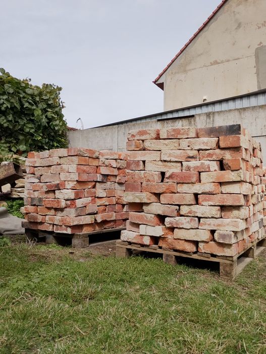 Cegła rozbiórkowa poniemiecka Gotowe Palety
