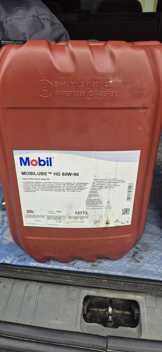 Масло 80w90 mobil