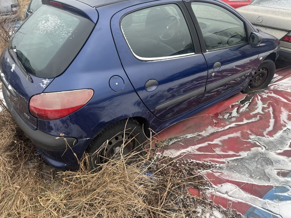 Peugeot 206 wszysktie części drzwi maska lampa