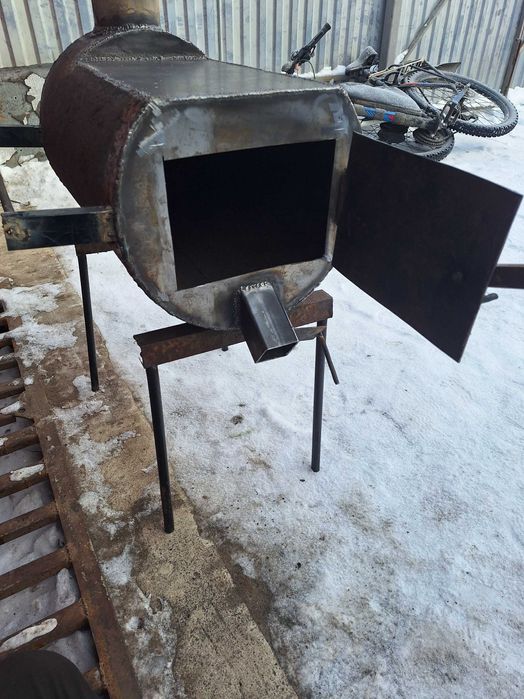 Буржуйка для гаража та невеличких приміщень