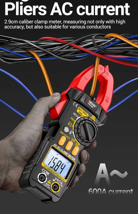 ANENG PN108 професійні AC/DC кліщі-мультиметр 600А\10000В