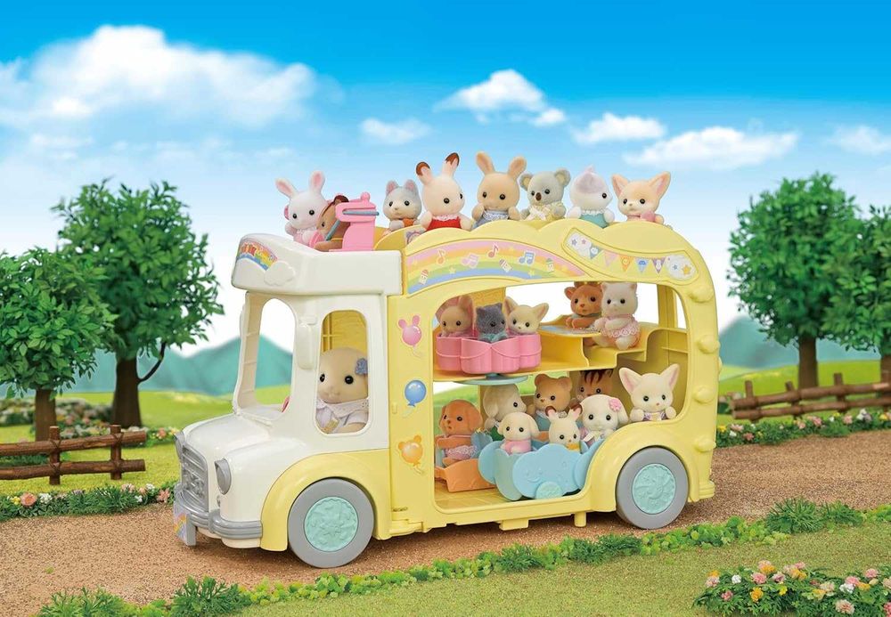 Ігровий набір Sylvanian Families Дитячий двоповерховий автобус 5744 (5744)