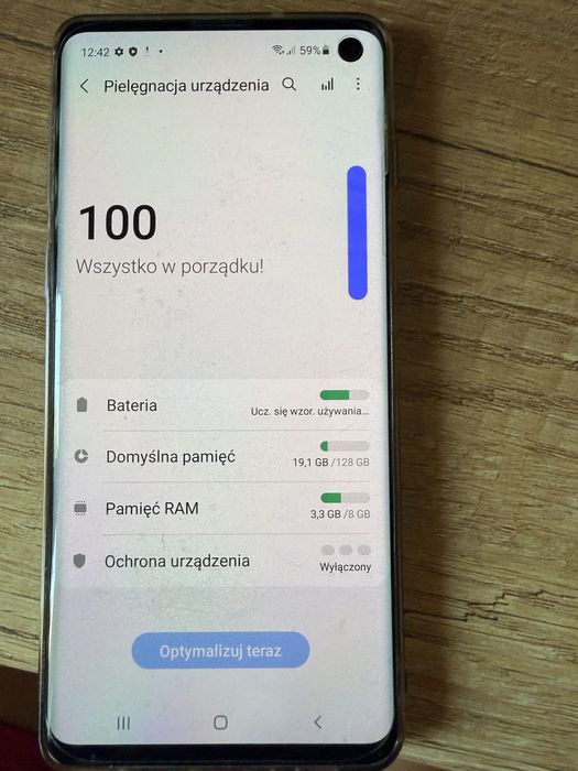 Samsung S10 - jak nowy
