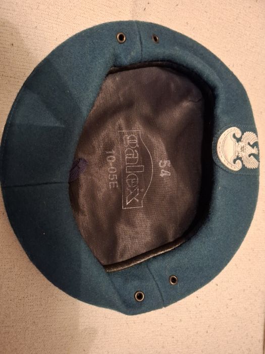 Beret WP Zielony Wojsk Lądowych MON rozmiar 54.