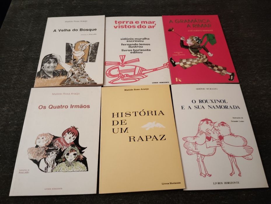 Livros da Coleção Pássaro Livre Infantis Usados